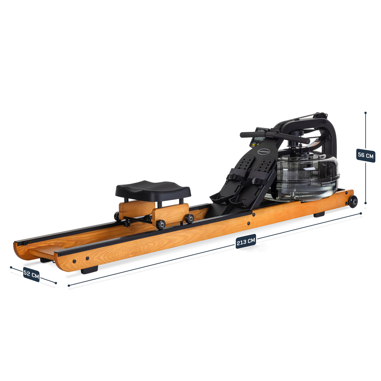 Fluid Rower Rudergerät Apollo Plus Esche