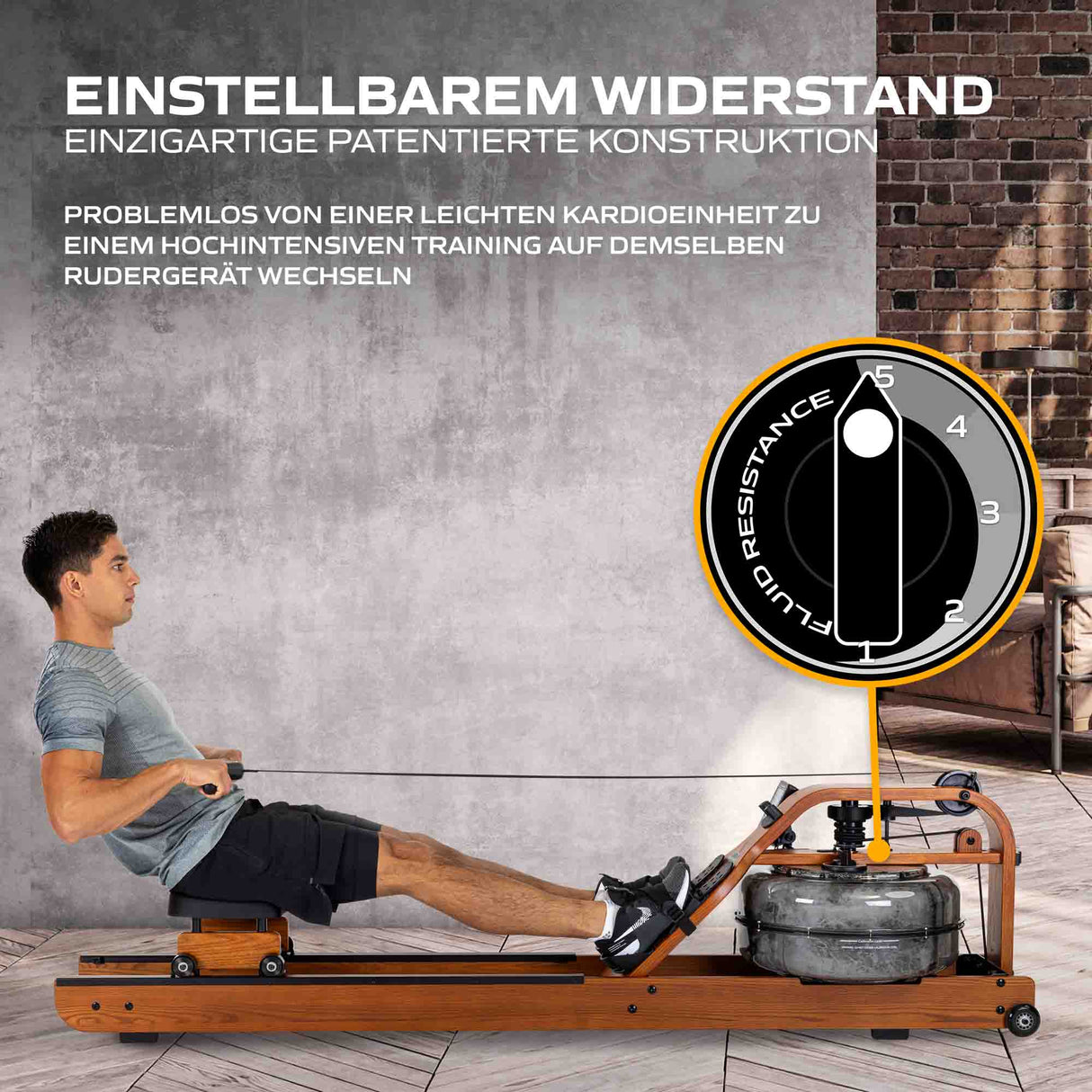 Fluid Rower Rudergerät Viking Pro V