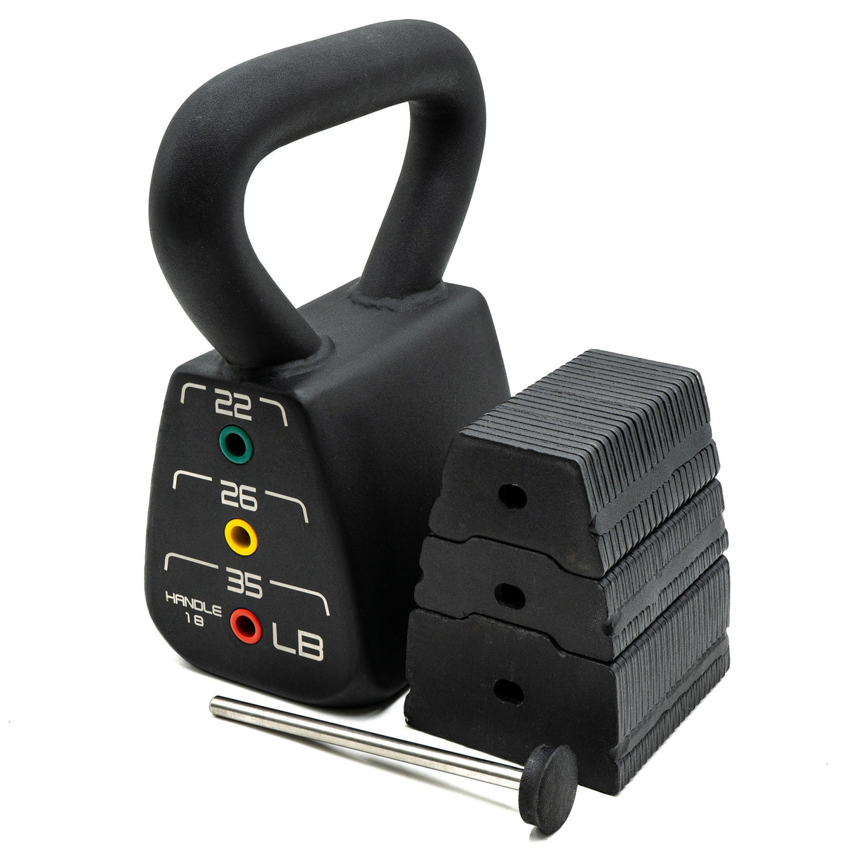PowerBlock Verstellbare Kettlebell 8–16 kg