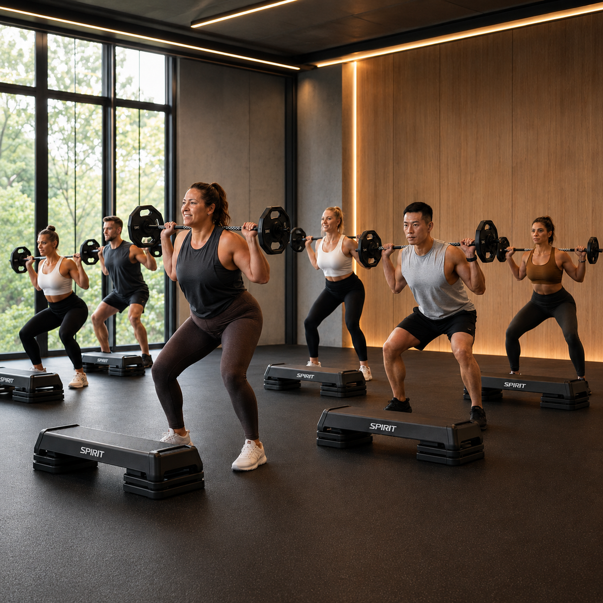 Spirit Fitness Aerobic Pump Studio Set 20 kg