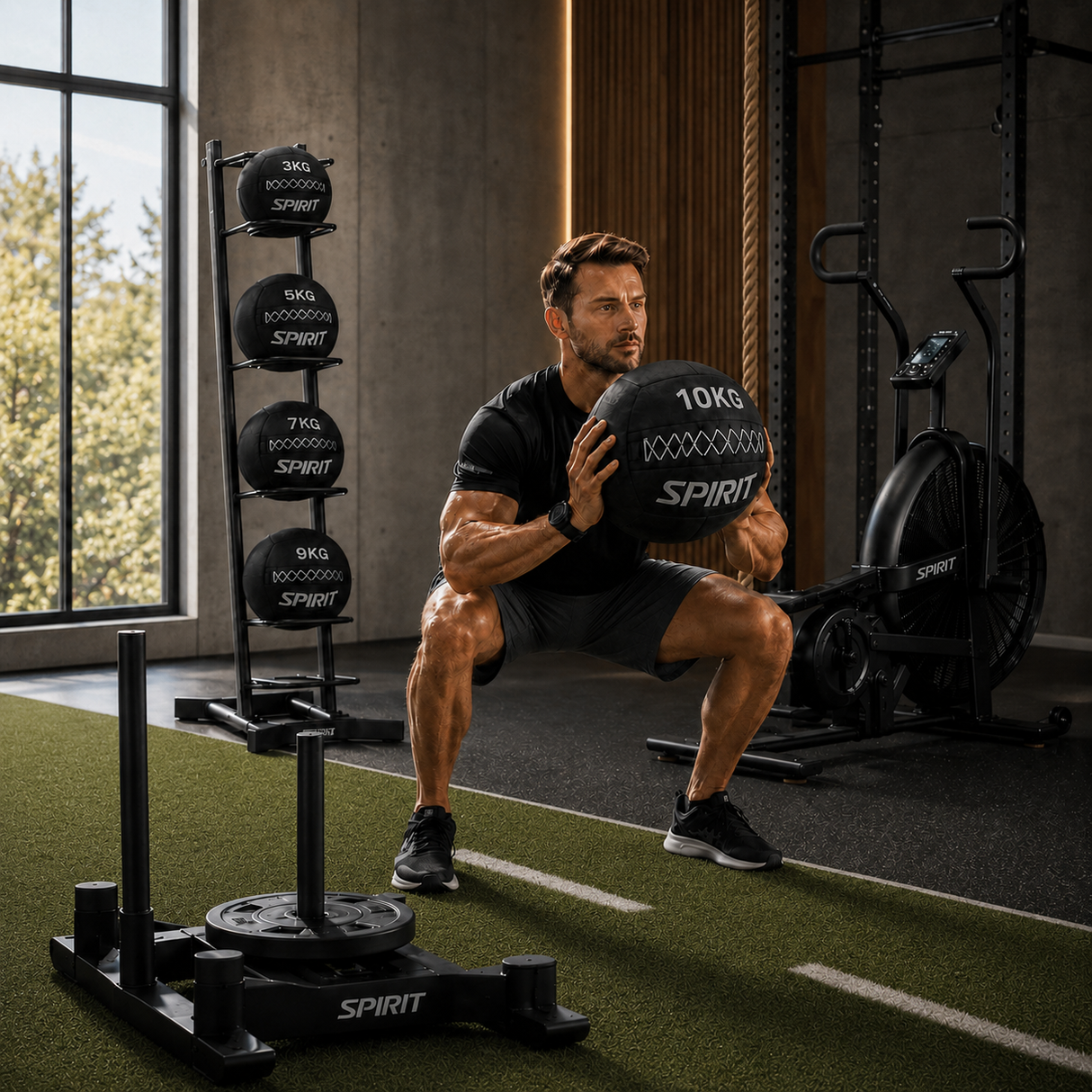 Spirit Fitness Wall Ball