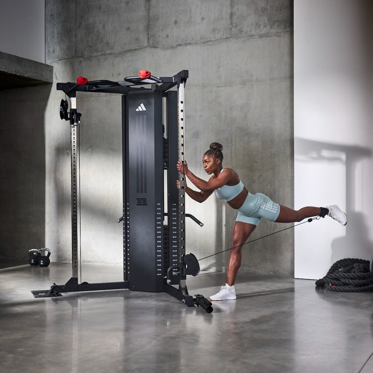 adidas Cable Crossover - Kabelzugstation mit Rack