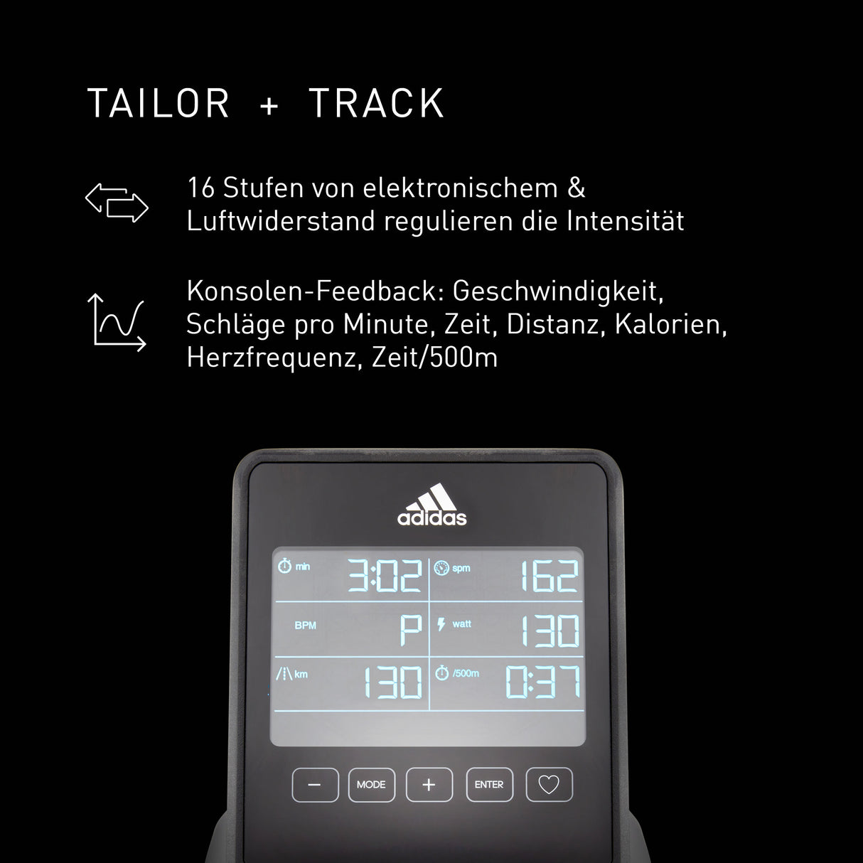 adidas R-21x Rudergerät Rower