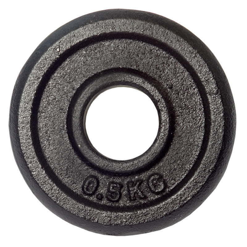 CARDIOfitness Hantelscheibe 0,5kg
