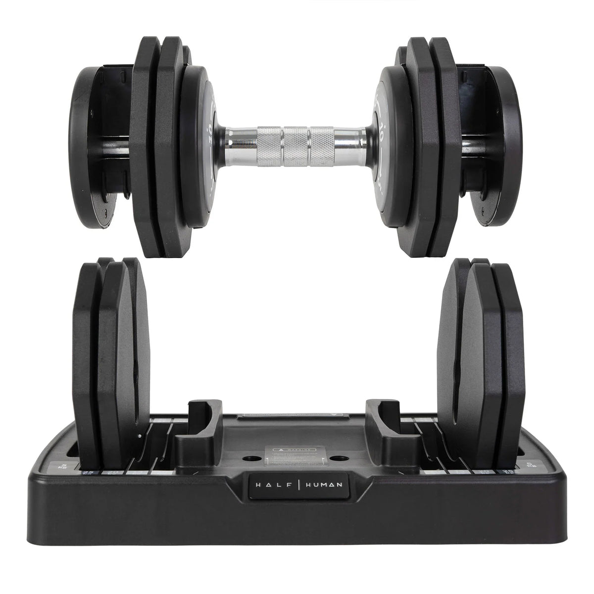 Half Human 2x 25kg verstellbares Hantel-Set