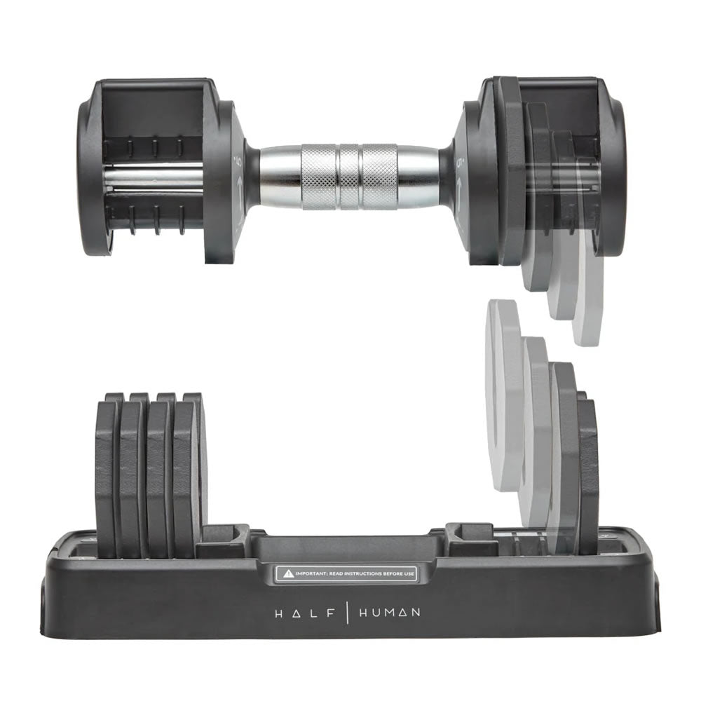 Half Human 2x 5kg verstellbare Hantel-Set