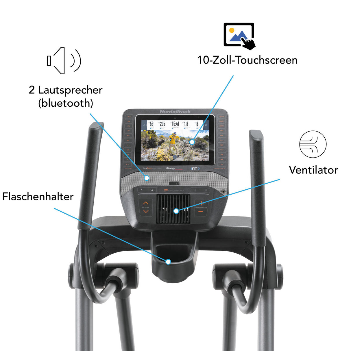 NordicTrack Crosstrainer FS10i FreeStride Trainer