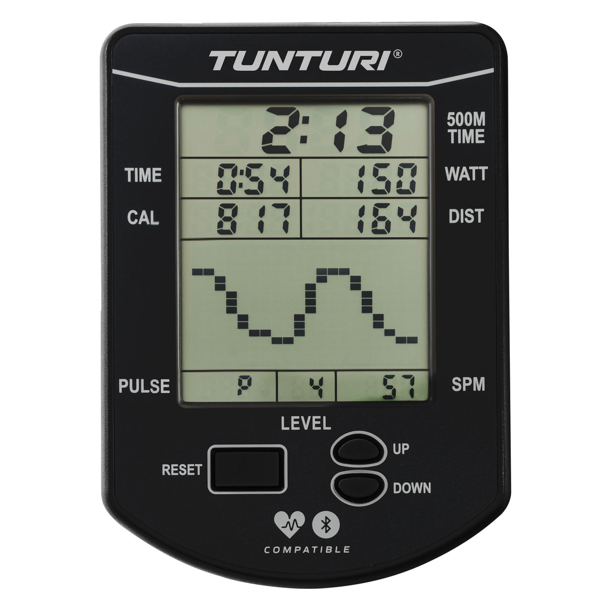 Tunturi Platinum R30W Rower By Fluid Rudergerät (RW30)