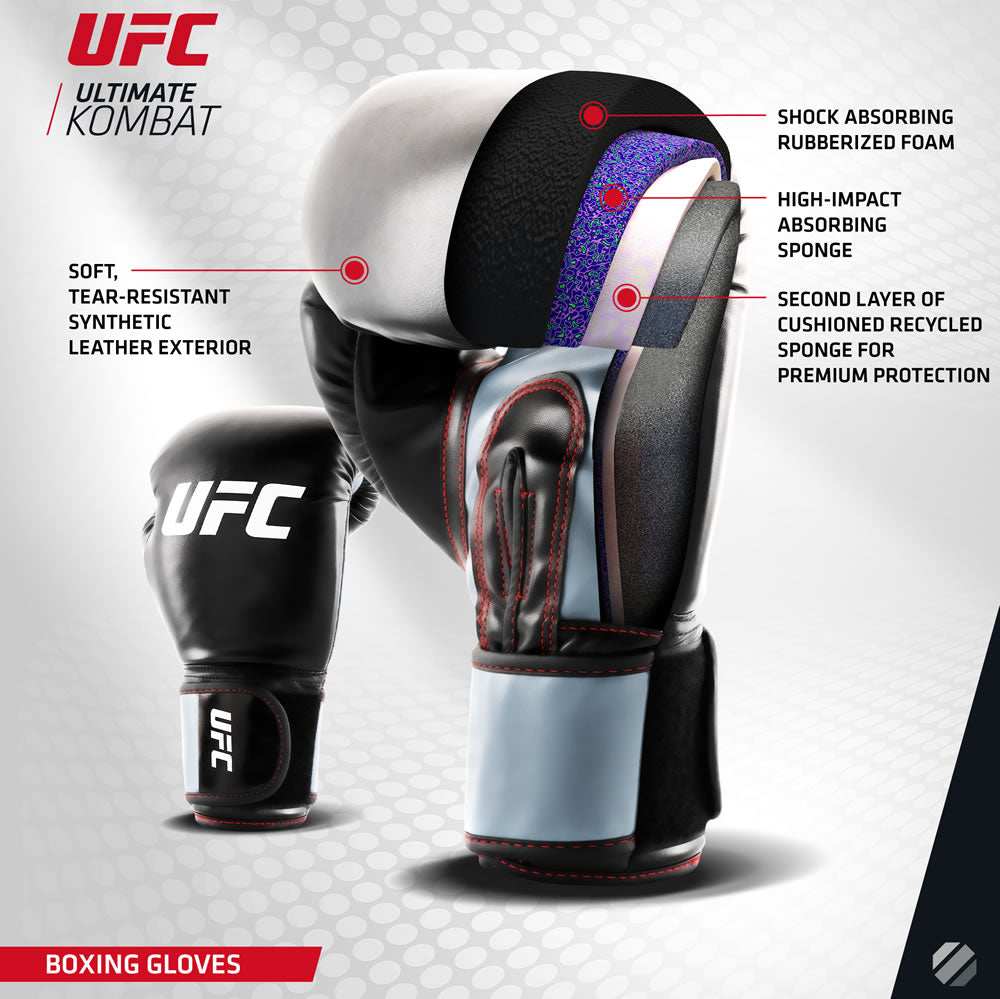 UFC Boxhandschuh Schwarz 14 oz.