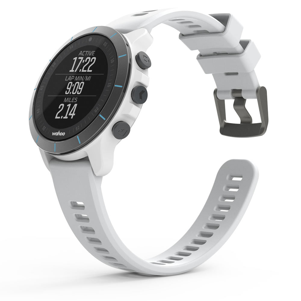 Wahoo ELEMNT RIVAL Multisport GPS Uhr Kona Weiss