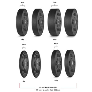 Fuel Fitness Hantelscheibenset Olympia 100kg