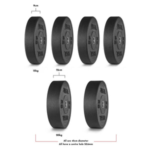Fuel Fitness Hantelscheibenset Olympia 100kg V2