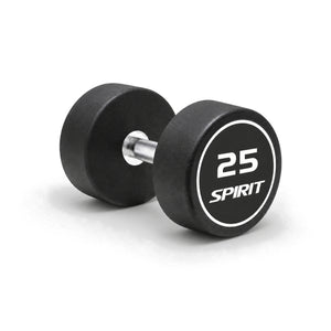 Spirit Fitness Round Rubber Kurzhantel