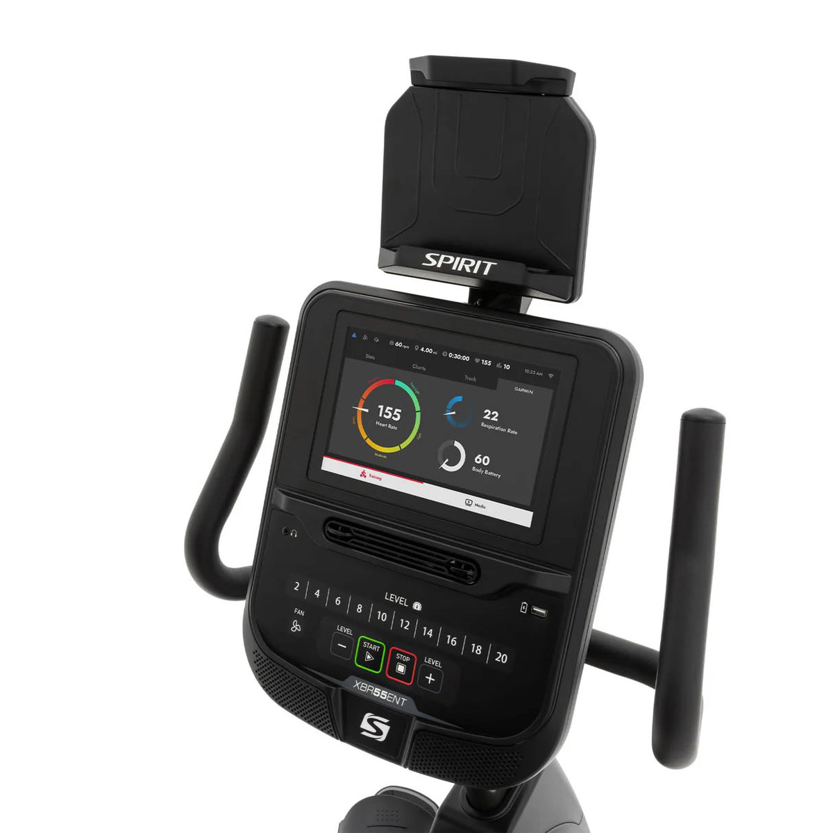 Spirit Fitness XBR55 ENT Black Liegeergometer