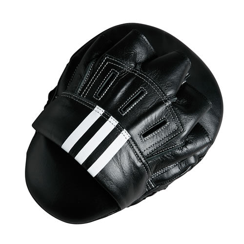 Adidas gebogene Echtleder Handpratze