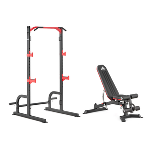 adidas Power Rack Set inkl. Utility Bench 3-in-1 Hantelbank