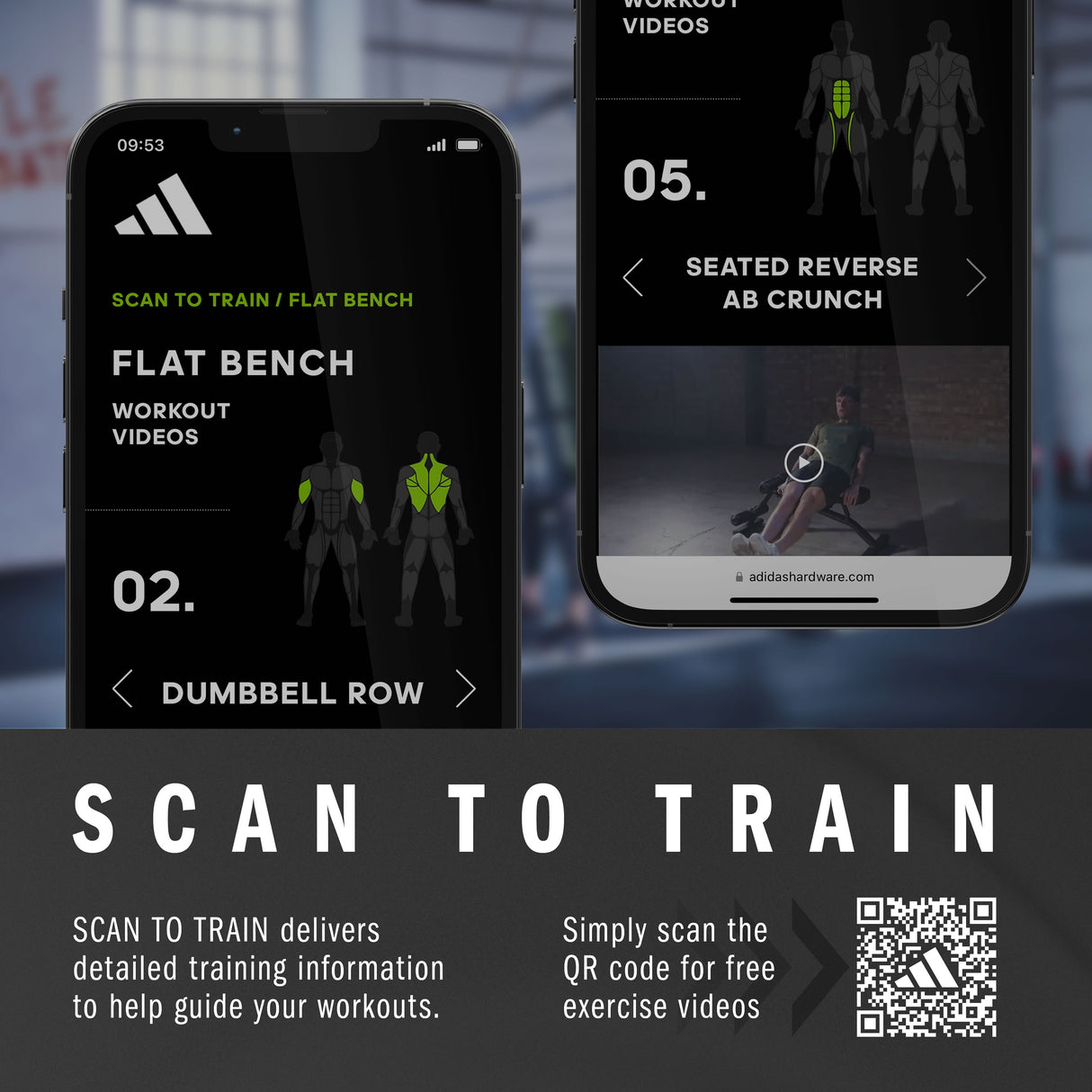 adidas Performance Flat Bench Flachbank