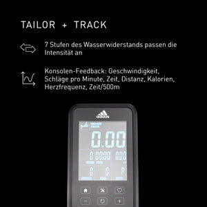 adidas R-21 Water Rower Bluetooth Wasserrudergerät