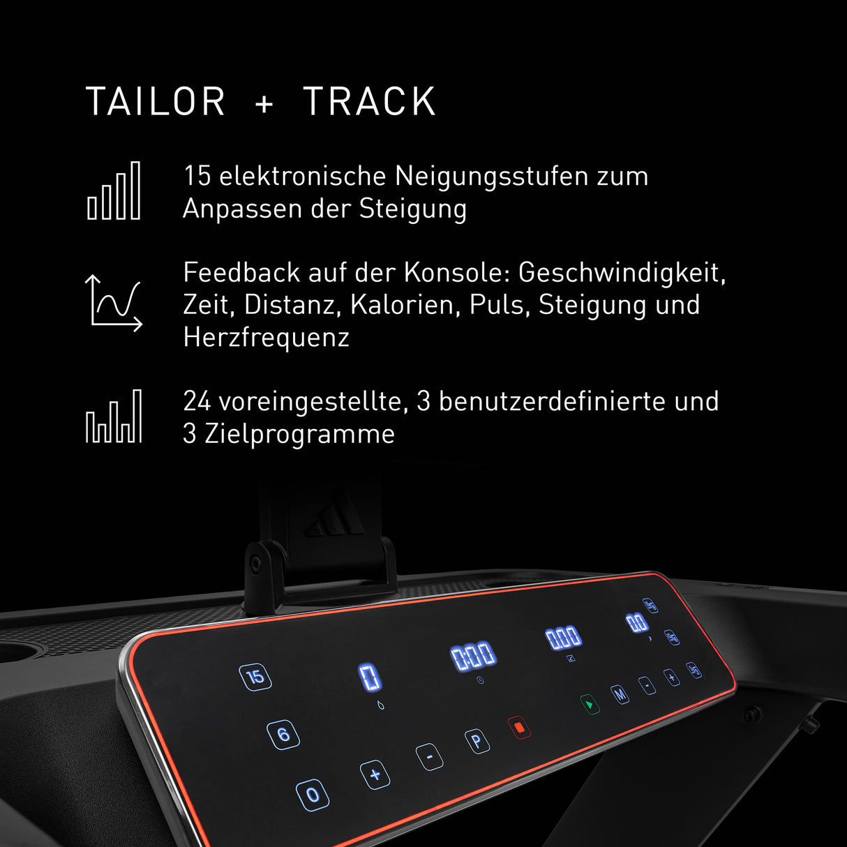 adidas T-23 Bluetooth Laufband