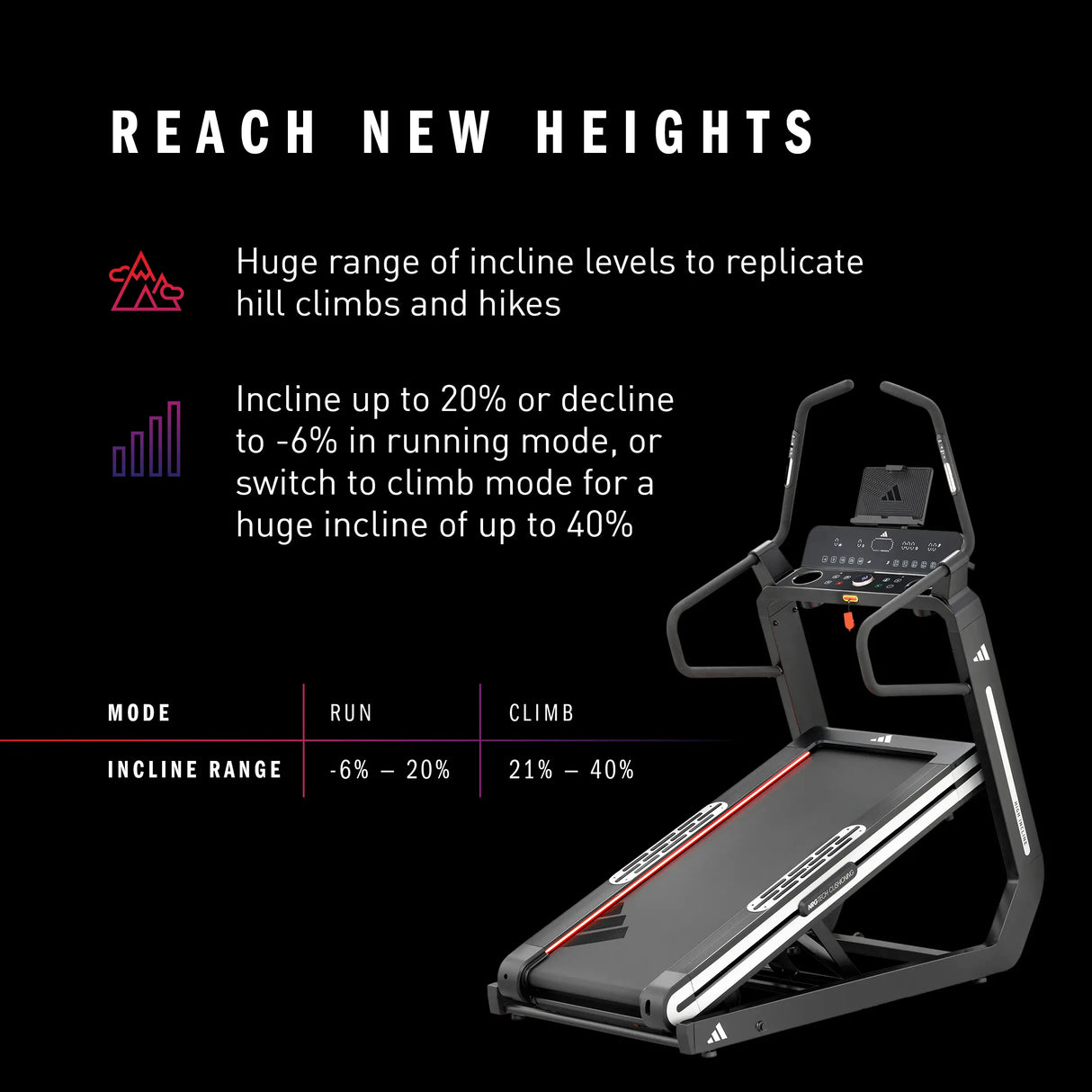 adidas Laufband T-800 Incline
