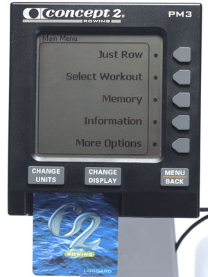 Concept2 Indoor Rower Modell D schwarz