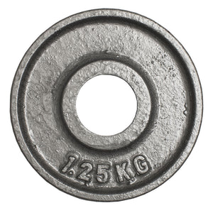 CARDIOfitness Olympia-Hantelscheibe Hammerschlag 50mm 1,25kg