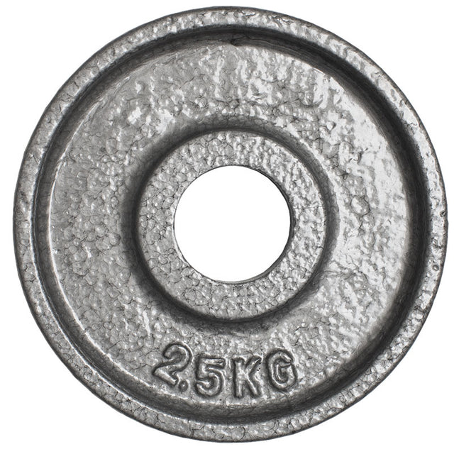 CARDIOfitness Olympia-Hantelscheibe Hammerschlag 50mm 2,5kg