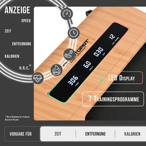 Christopeit Walking Pad 4.2 Holzdesign