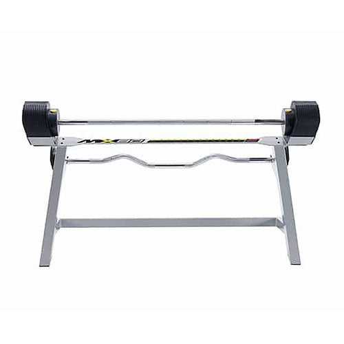 MX Select MX80 verstellbare Langhantel + Curlstange mit Ständer 