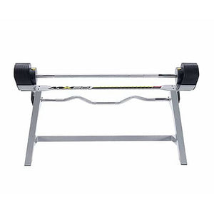 MX Select MX80 verstellbare Langhantel + Curlstange mit Ständer 
