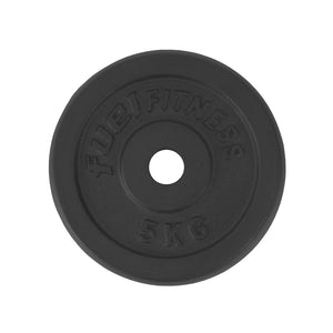 FUEL Fitness Guss-Hantelscheibe 30mm 1x 5kg