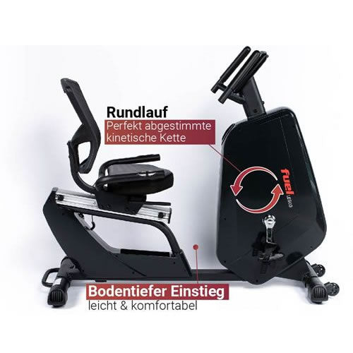 FUEL Fitness Liegeergometer LE500