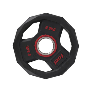 FUEL Fitness Olympia Hantelscheibe Diamond PU 50/51mm 1x 2,5kg