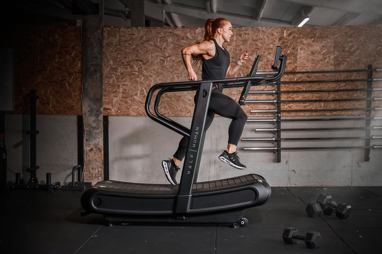 Half Human Curved Laufband