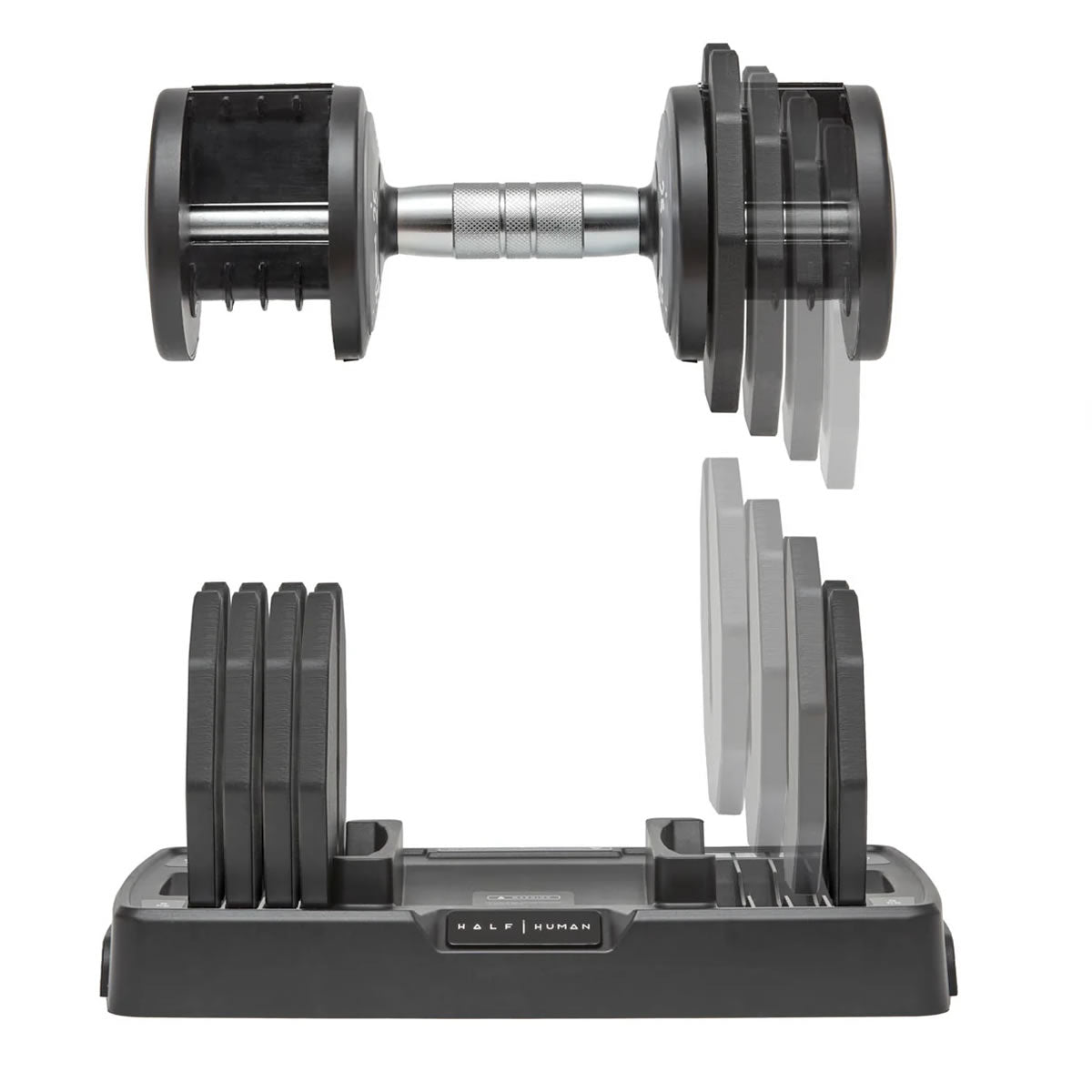 Half Human 2x 10kg verstellbare Hantel Set
