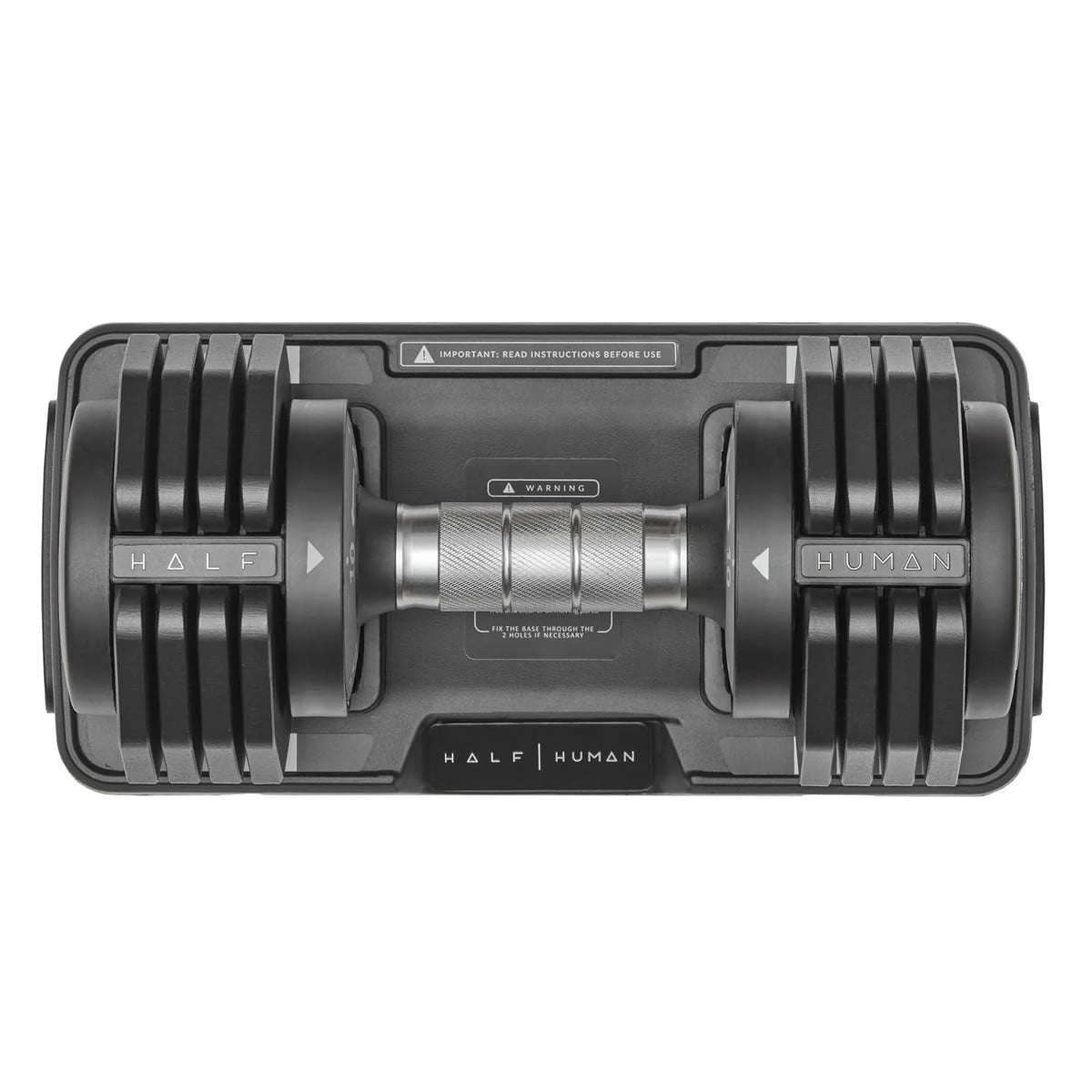 Half Human 2x 10kg verstellbare Hantel Set