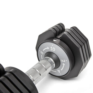 Half Human 2x 10kg verstellbare Hantel Set