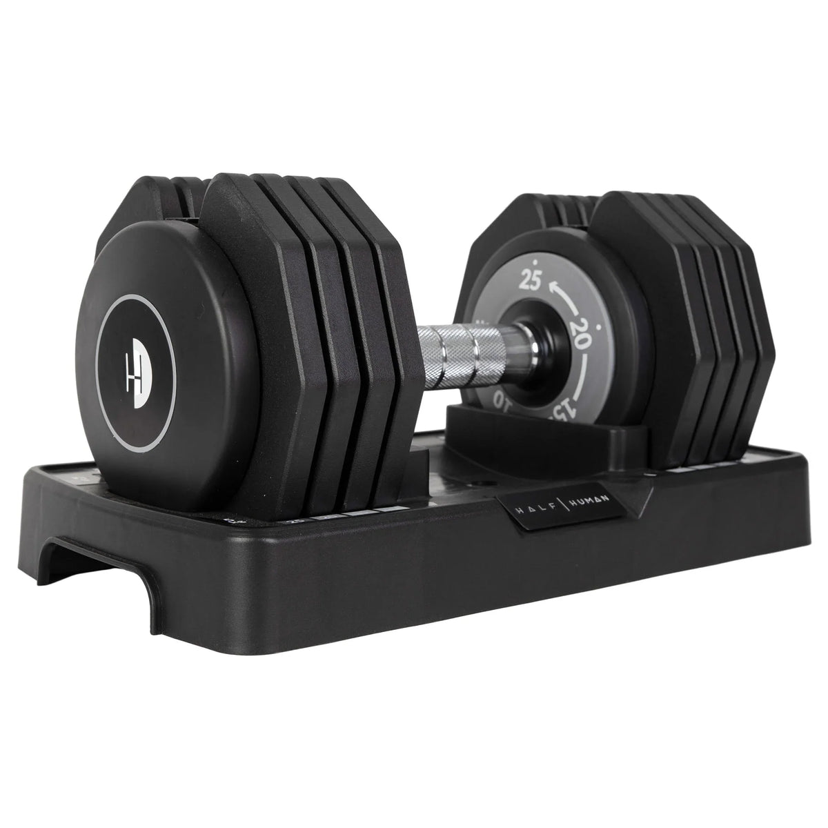 Half Human 2x 25kg verstellbares Hantel-Set