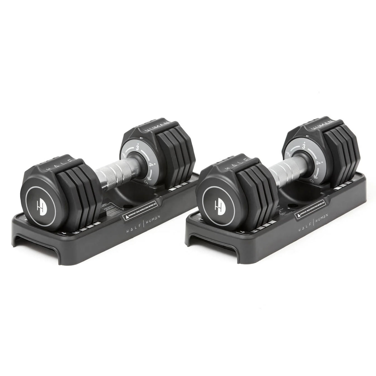 Half Human 2x 5kg verstellbare Hantel-Set