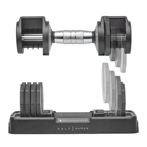 Half Human 2x 5kg verstellbare Hantel-Set