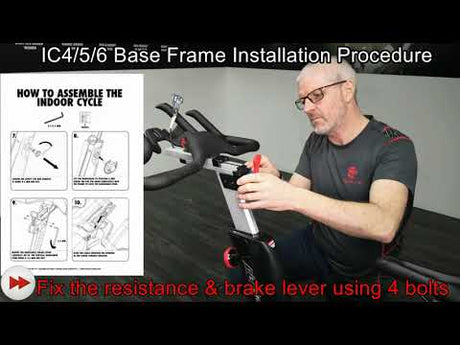 Life Fitness ICG IC5 Indoor Cycle inkl. Tablethalterung
