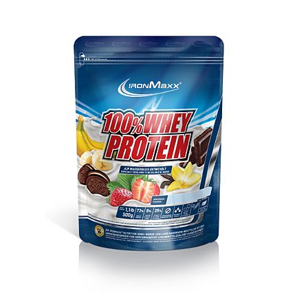 IronMaxx 100% Whey Protein 500g Beutel-Lemon- Yoghurt