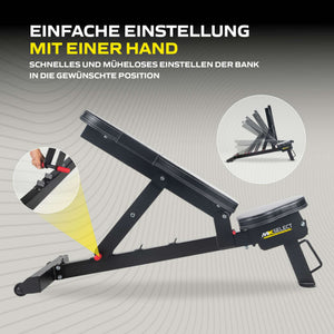 MX Select verstellbare Hantelbank