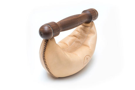 NOHrD Swing Hanteln 1x 6kg Nussbaum