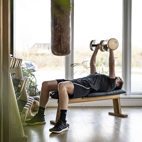 NOHrD WeightBench Club Kunstleder Schwarz