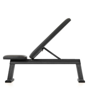 NOHrD WeightBench Schwarz Echtleder Schwarz