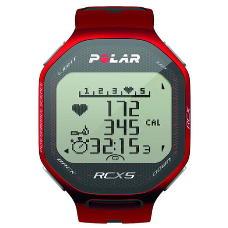 Polar RCX5 BIKE red