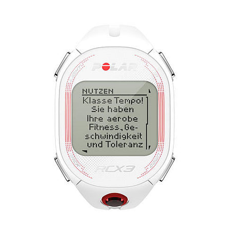 Polar RCX3 GPS White Damenmodell