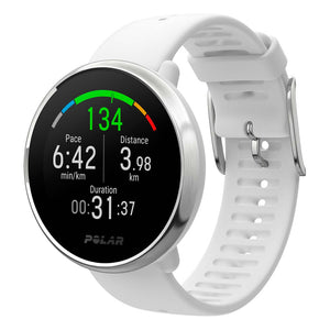 Polar Ignite GPS-Pulsuhr Weiß-Größe S/M