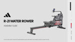adidas R-21 Water Rower Bluetooth Wasserrudergerät